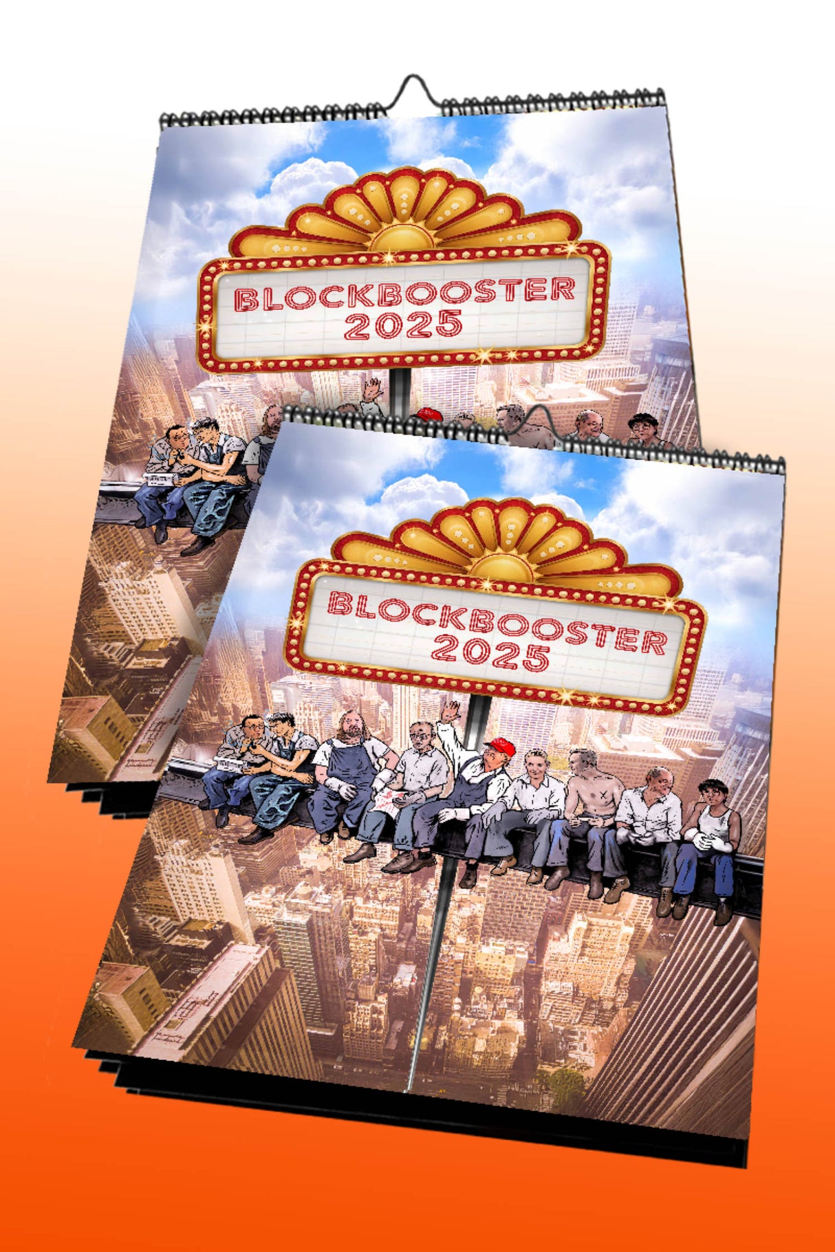 Blockbooster Kalender 2025 (Wochenkalender mit 52 Motiven)