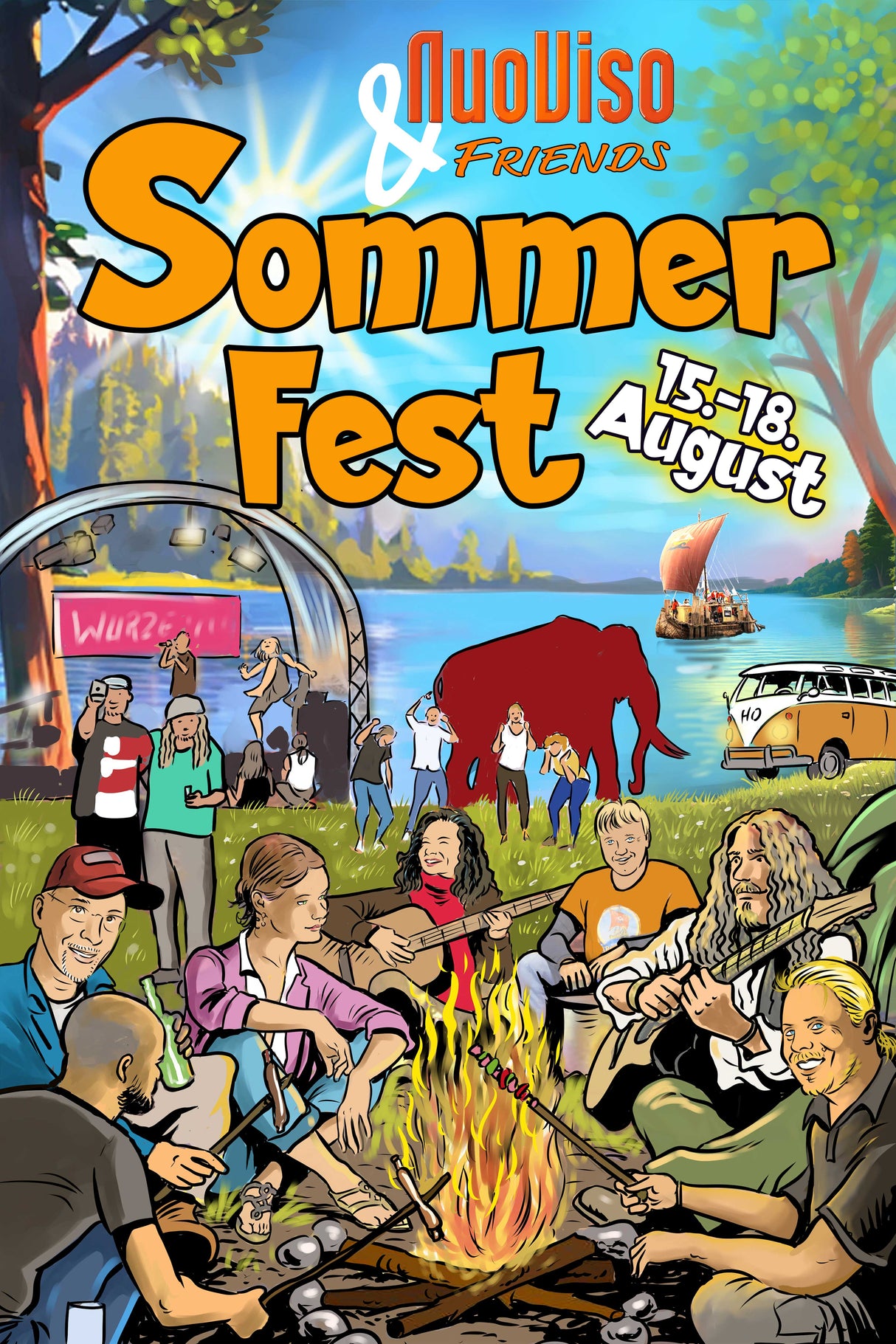 NuoViso & Friends Sommerfest 15. - 18. August 2024